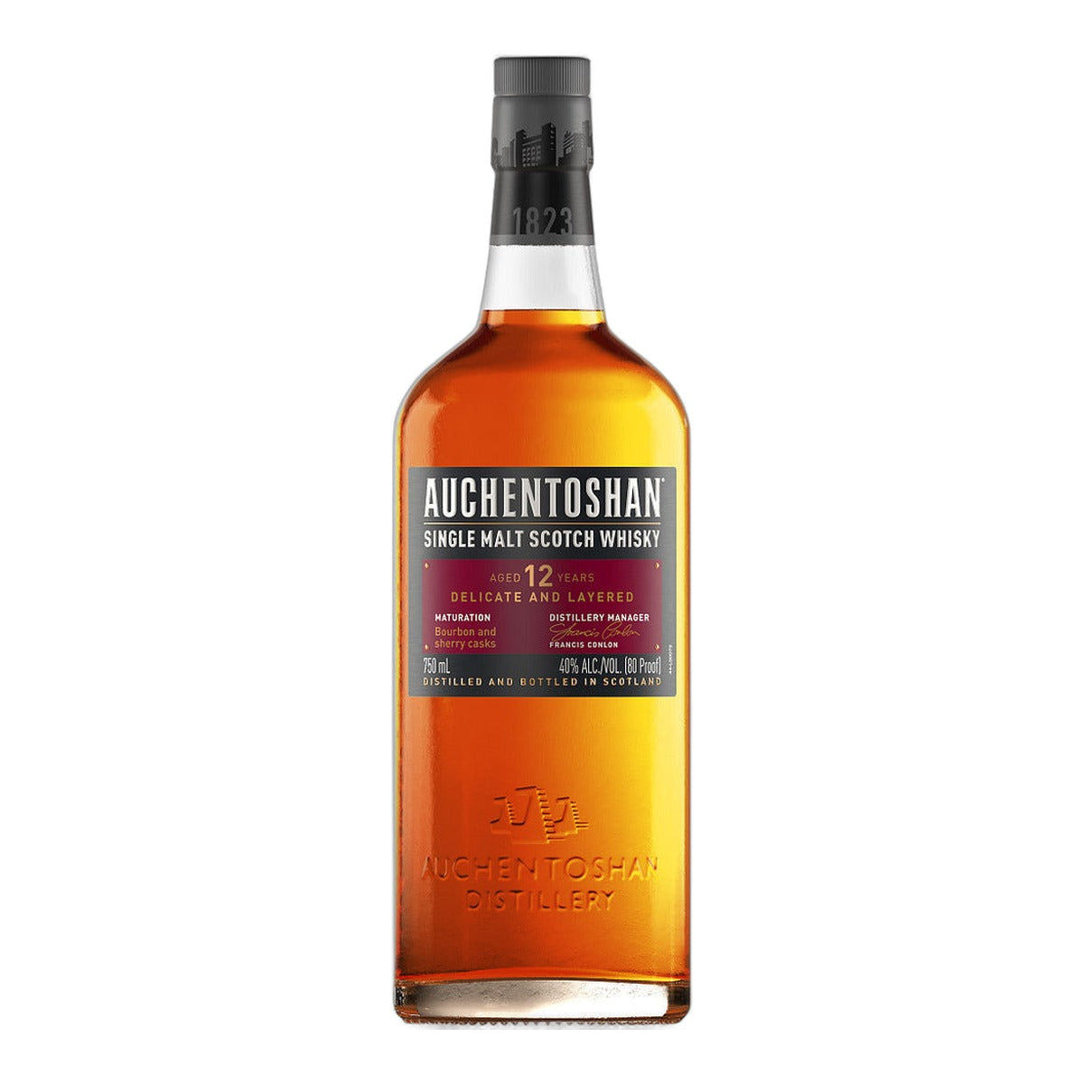 Auchentoshan 12 Year Single Malt Scotch 750ml