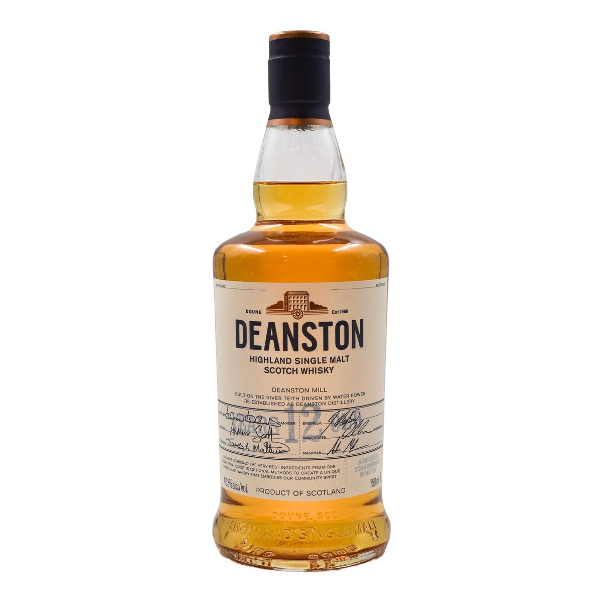 Deanston 12 Year 750ml