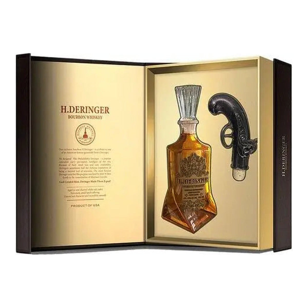 H. Deringer Bourbon Gun Cork 750ml