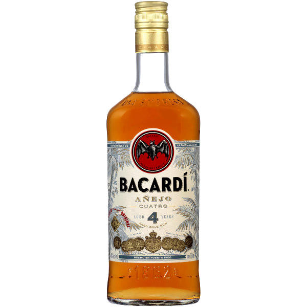 Bacardi 4 Year Anejo  750ml