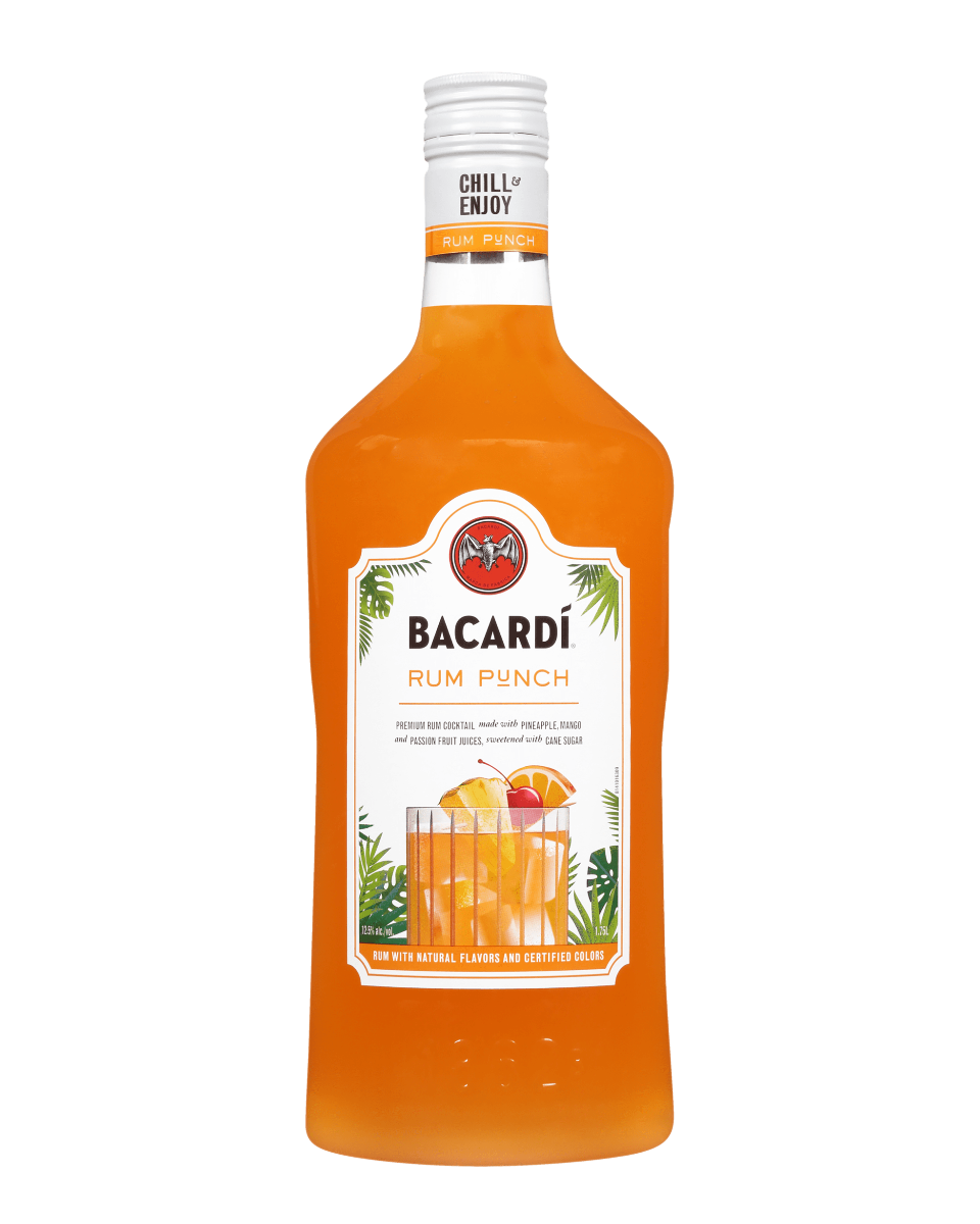 Bacardi Rum Punch 4x 355ml