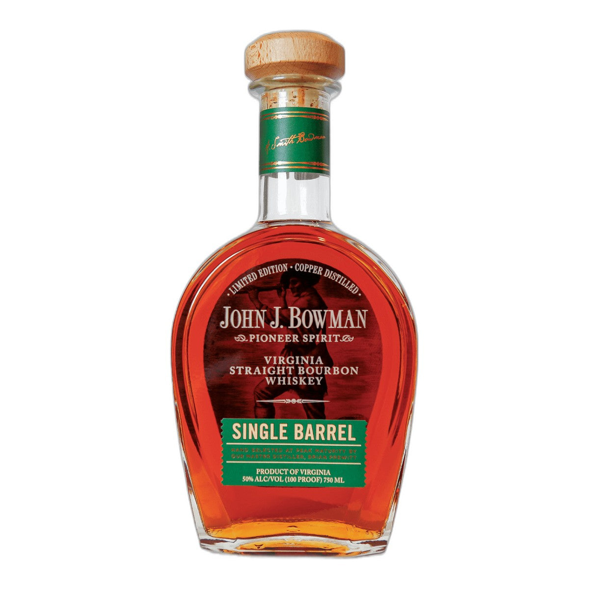 John J. Bowman Single Barrel Bourbon 750ml