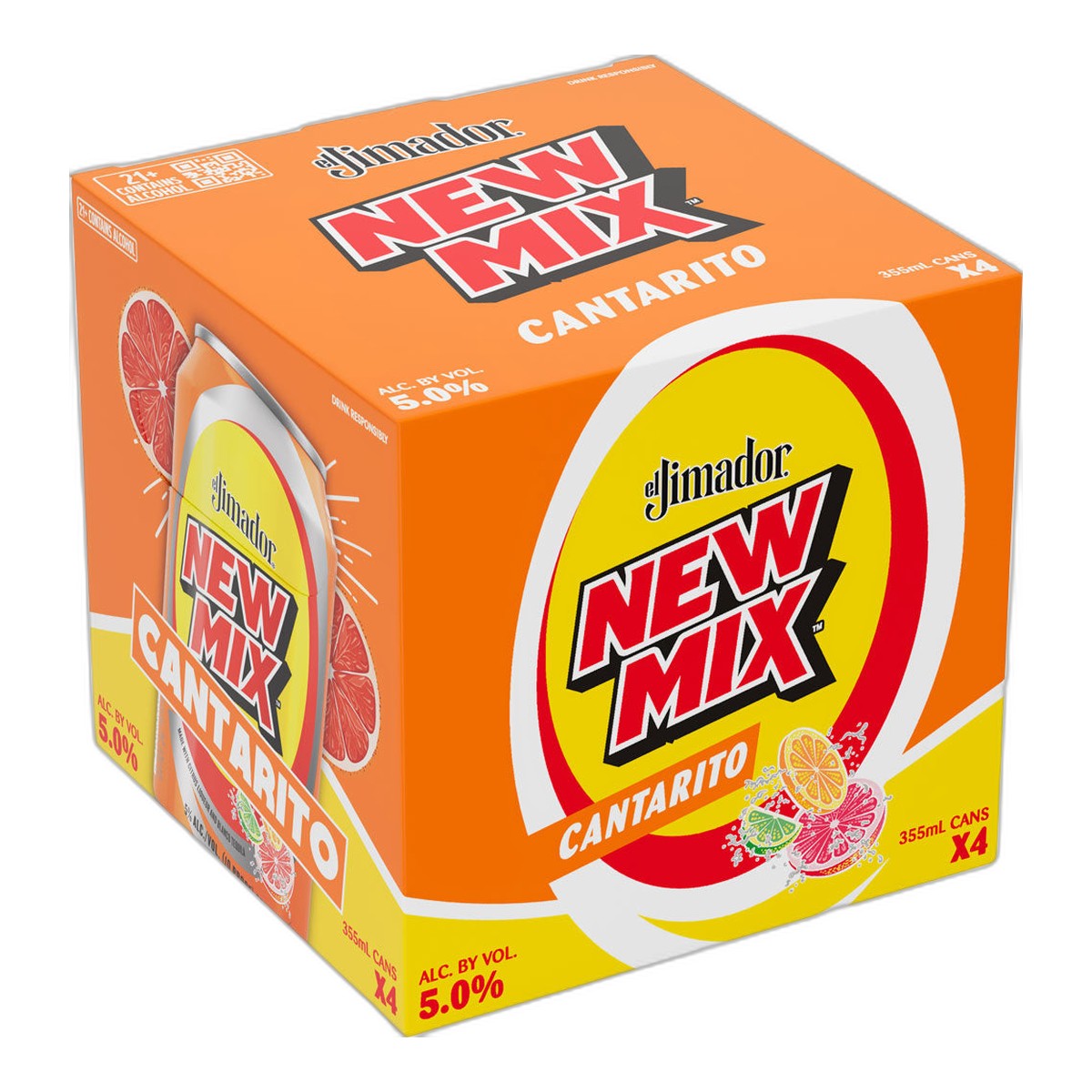 El Jimador New Mix Cantaritos 4x355ml