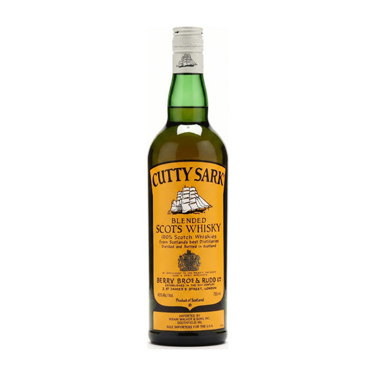 Cutty Sark Blended Scotch Whisky 1990s Bottling 750ml