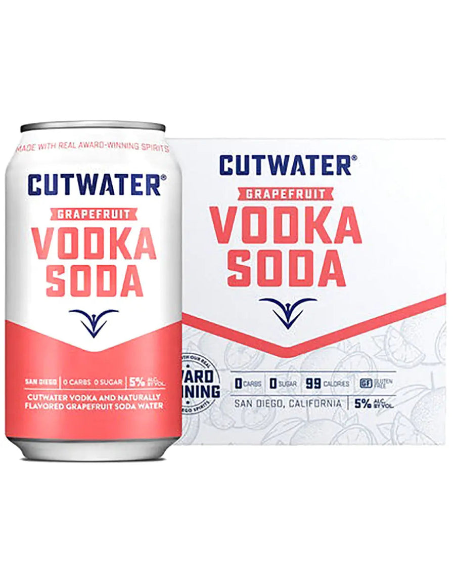 CUTWATER GRAPEFRUIT 4X 355ML