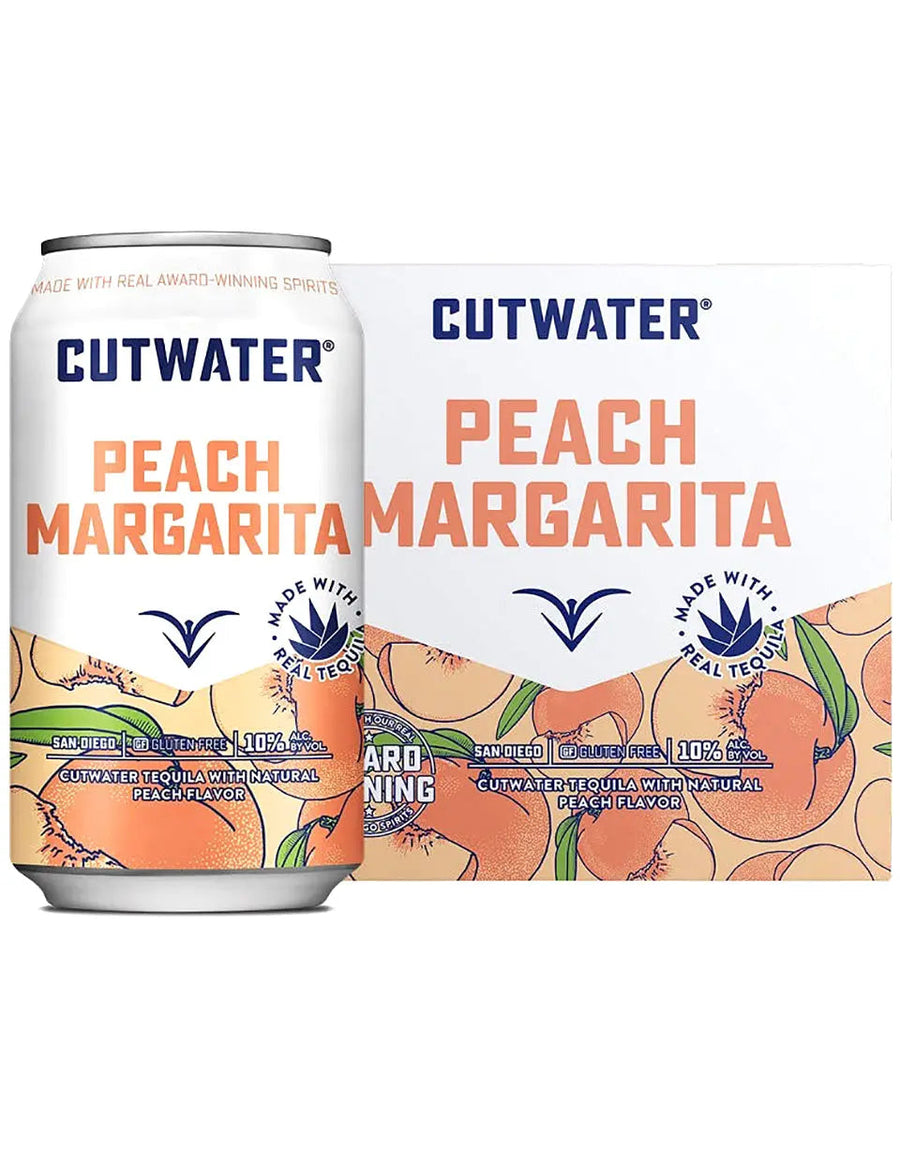Cutwater Peach Margarita 4x 355ml