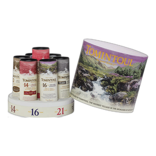 Tomintoul Variety Pack 7x 50ml