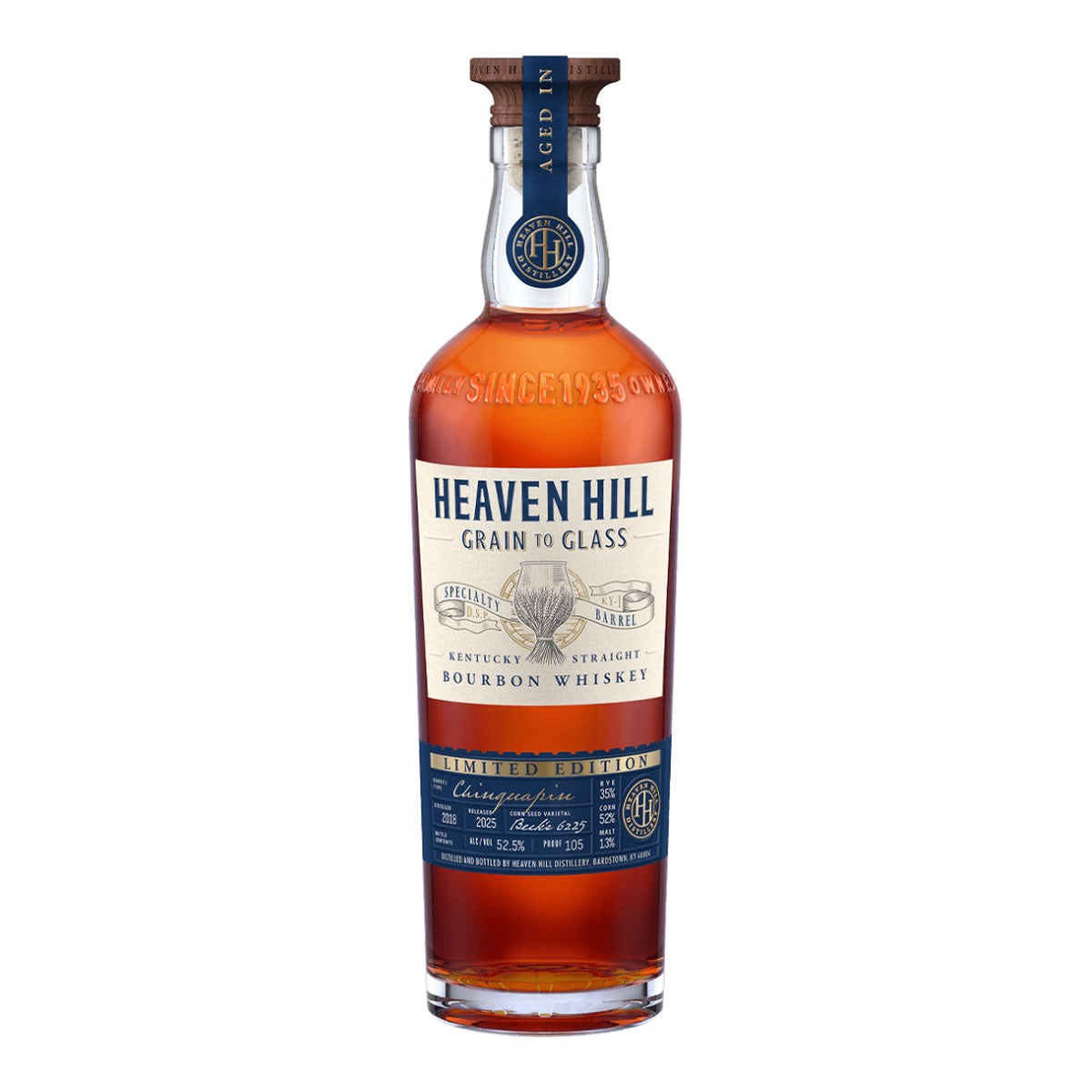 Heaven Hill Grain to Glass Chinquapin Oak Bourbon 750ml