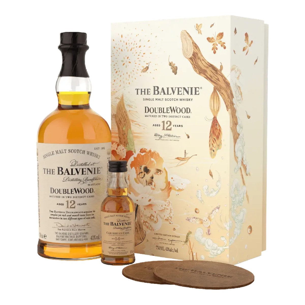 Balvenie 12 Year DoubleWood Single Malt Scotch Gift 750ml