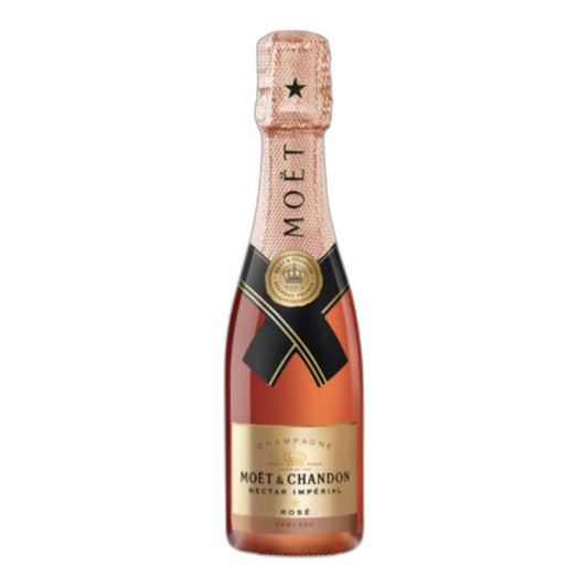 Moet & Chandon Nectar Imperial Rosé Champagne 187ml