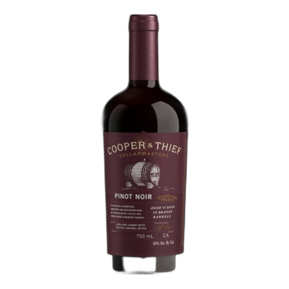 Cooper & Thief Pinot Noir 750ml