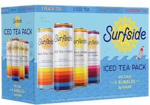 Surfside Iced Tea Pack 8 Pack 355ml