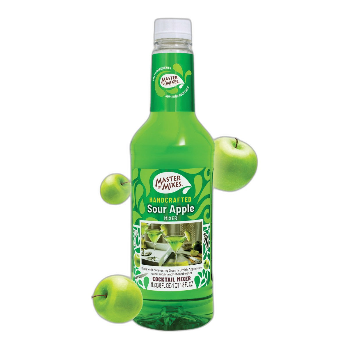 Master of Mixes Sour Apple 1L