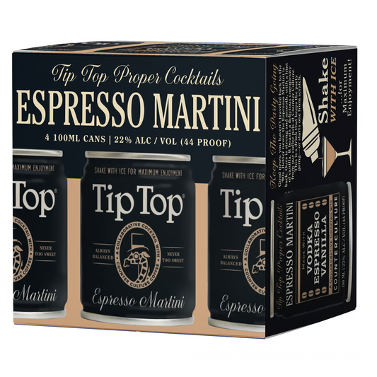 TipTop Espresso Martini 4x 100ml
