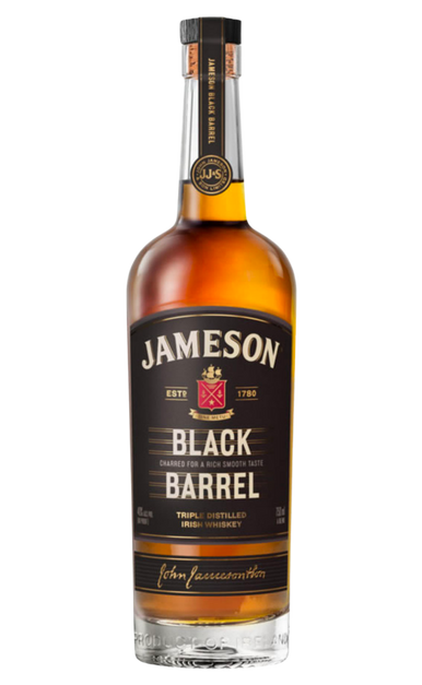 Jameson Black Barrel Gift Set 750ml