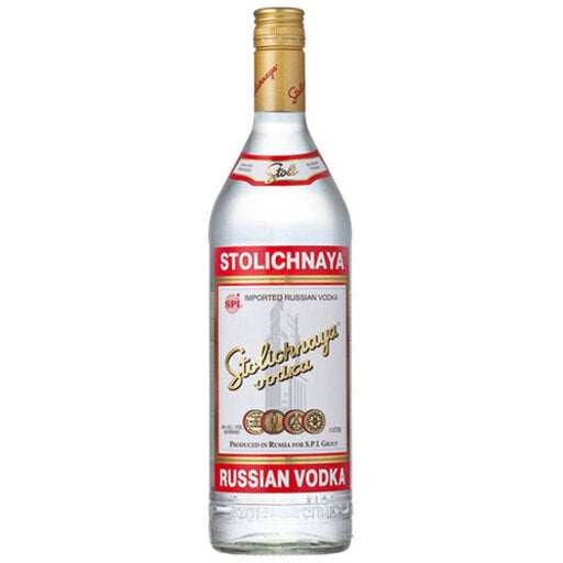 Stolichnaya 750ml Gift Set