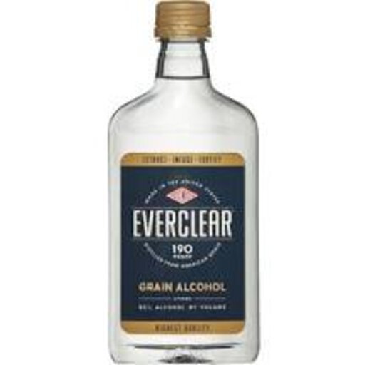 Everclear Grain Alcohol 375ml