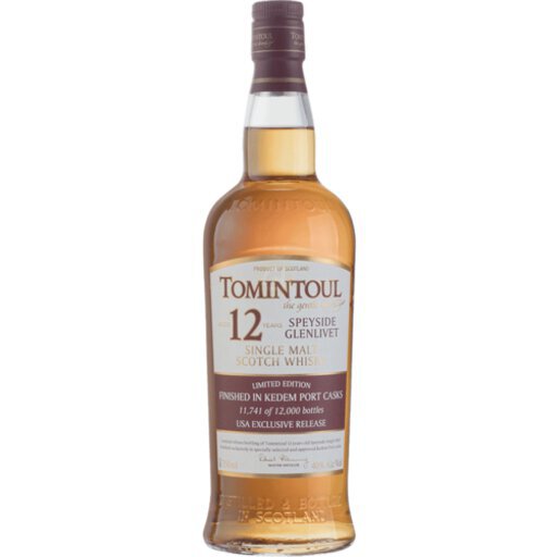 Tomintoul 12 Year Port Cask 750ml