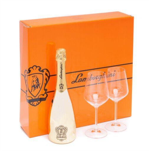 Lamborghini Champagne Gift 750ml