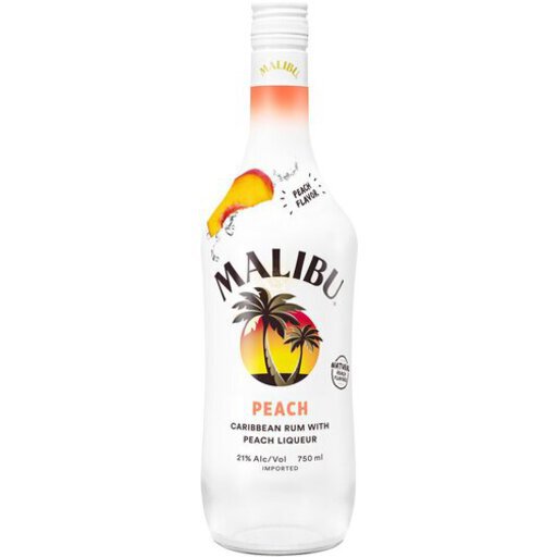Malibu Peach Rum 750ml