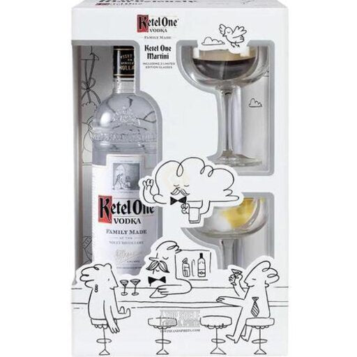 Ketel One Vodka Gift Set 750ml