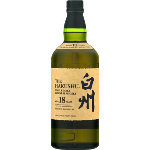 Hakushu 18 Year Single Malt 750ml