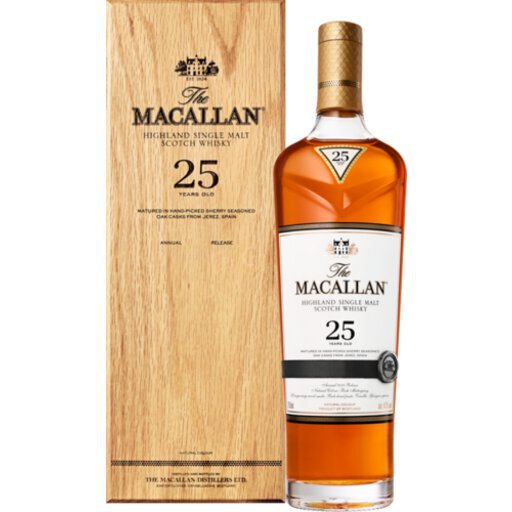 Macallan 25 Year Sherry 750ml
