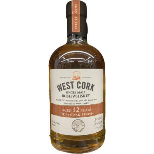 West Cork 12 Year Rum Cask 750ml