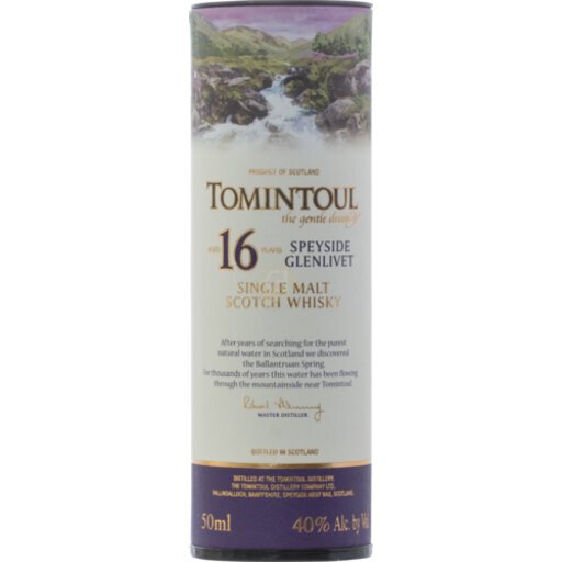 Tomintoul 16 Year 50ml