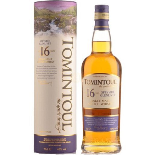 Tomintoul 16 Year Gift 750ml