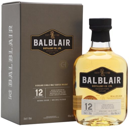 Balblair 12 Year Non Cask 750ml