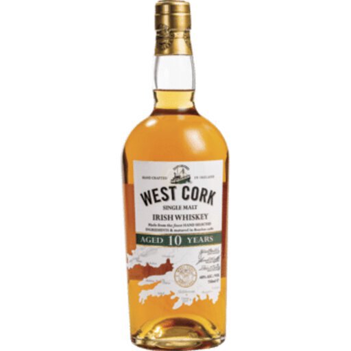 West Cork 10 Year Single Malt 750ml
