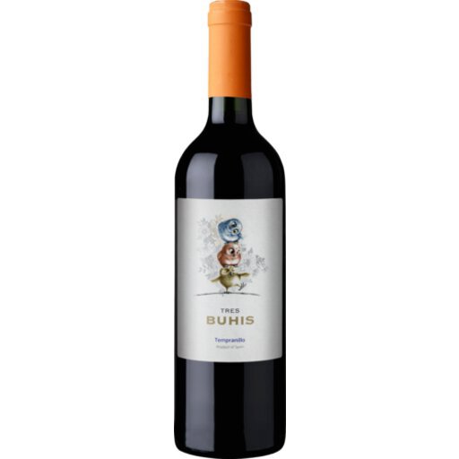 Tres Buhis Tempranillo 750ml