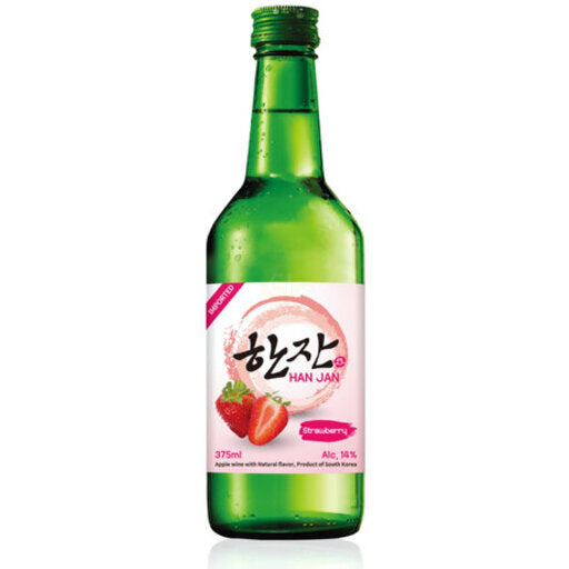 Han Jan Soju Strawberry 12% 375ml