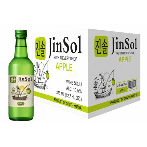 Jinsol Apple Soju 13.5% 375ml