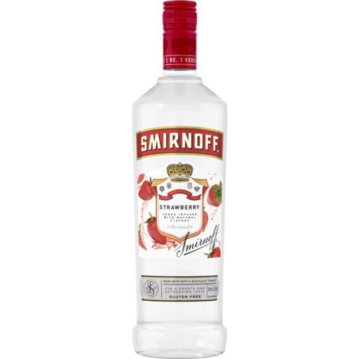 Smirnoff Vodka Strawberry 750ml