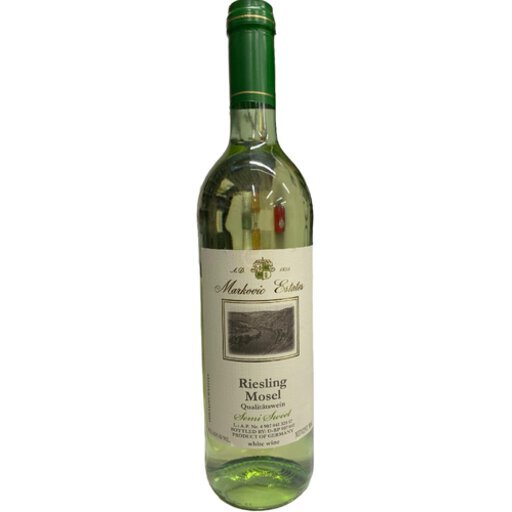 Markovic Riesling Semi-Sweet 750ml