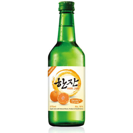 Han Jan Soju Orange Mango 12% 375ml