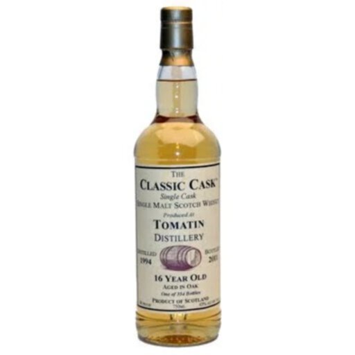 Classic Cask Tomatin 16 Year 750ml