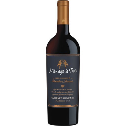 Menage a Trois Cabernet 2018 750ml