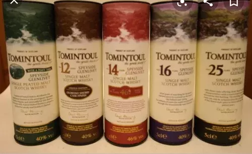 Tomintoul Variety Pack 7x 50ml