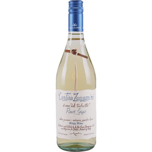 Cantina Zacca Pinot Grigio 750ml