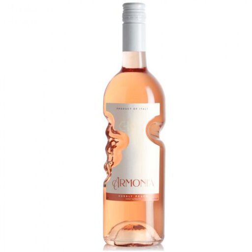 Harmino Bubbly Peach 750ml sparkling wine bottle