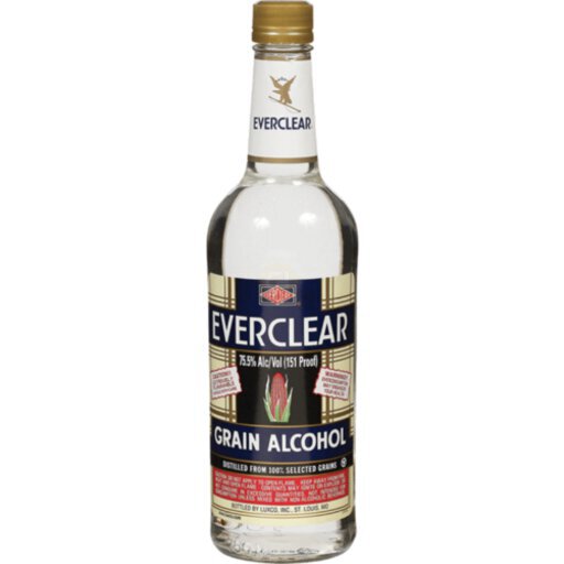 Everclear Grain Alcohol 1L