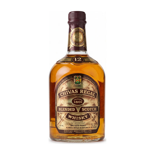 Chivas Regal 12 Year Old 1990s Bottling with Silver Tin 750ml - main