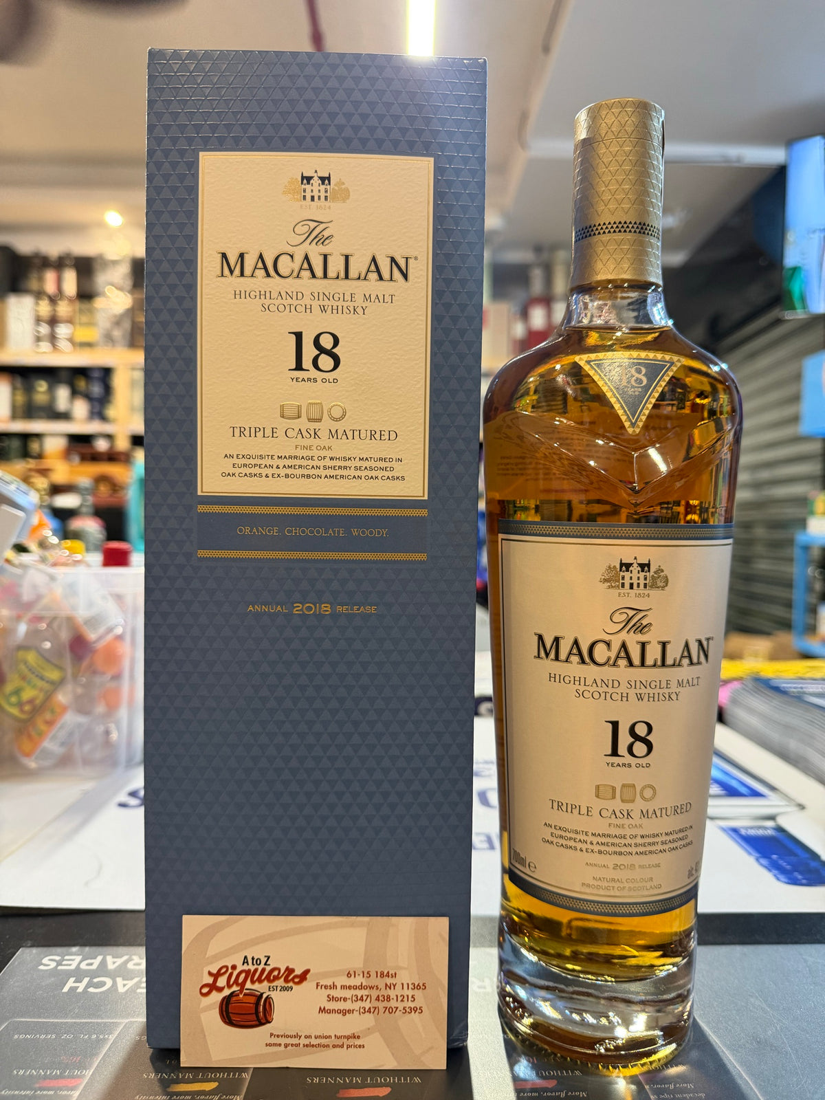Macallan 18 Year Triple Cask Matured 700ml