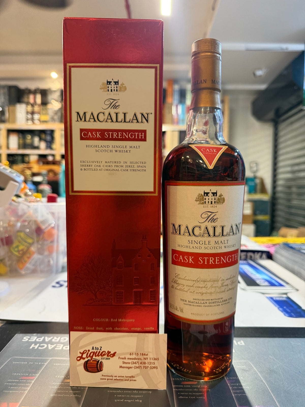 Macallan Cask Strength 58.5 750ml