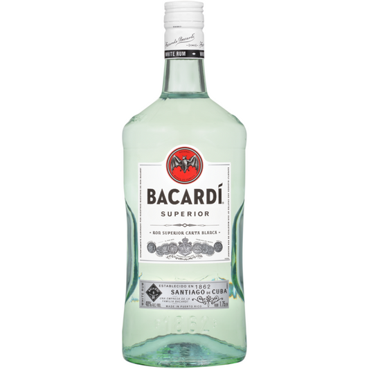 BACARDI LIGHT RUM 1.75L