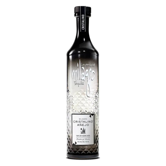 Milagro Cristalino Añejo Tequila 750ml