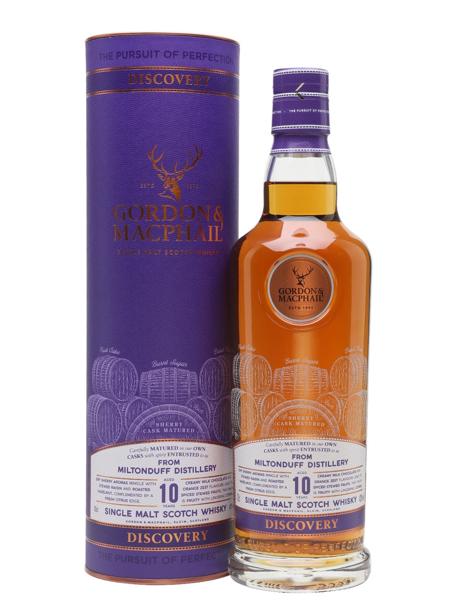 Gordon & MacPhail 10 Year Miltonduff 750ml